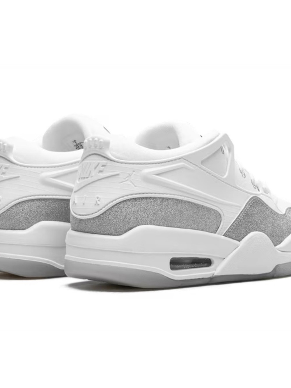 Women’s air Jordan 4RM White Metallic Silver